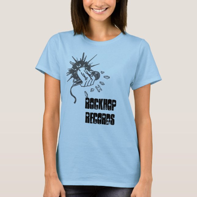 DER T - SHIRT-BLAU DER FRAUEN T-Shirt (Vorderseite)