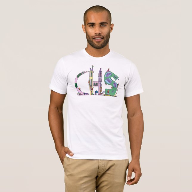 Der T - Shirt | CHARLESTON, Sc (CHS) der Männer (Vorne ganz)