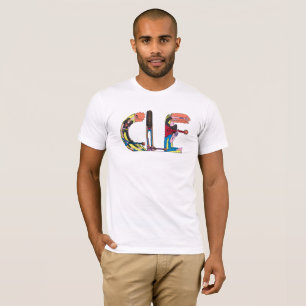 Der T - Shirt CLEVELAND, OH- (CLE) der Männer