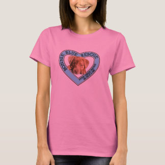 Der T - Shirt der Bonnie blauen Rettungs-Frau