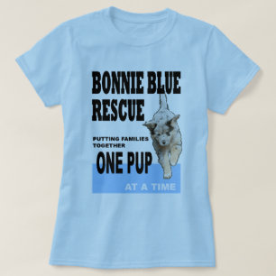 Der T - Shirt der Bonnie blauen Rettungsfrauen
