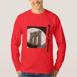 Der T - Shirt der Brooklyn-Brücken-Zitat-Männer