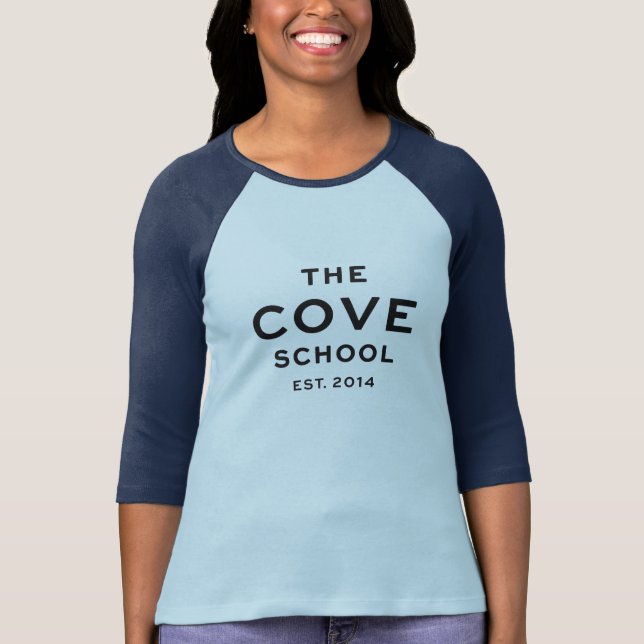 Der T - Shirt der Bucht-Schulfrauen (Vorderseite)