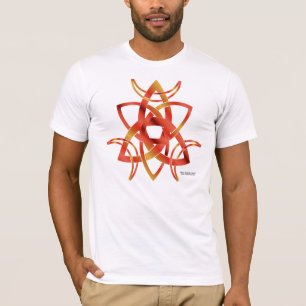 Der T - Shirt der dreifachen Mond-Knoten-Männer