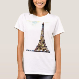 Der T - Shirt der Eiffel-Turm-Frauen