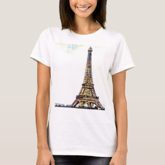 Der T - Shirt der Eiffel-Turm-Frauen