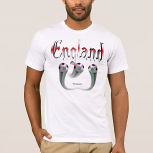 Der T - Shirt der England-Fußball-Männer