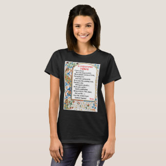 Der T - Shirt der Frau des