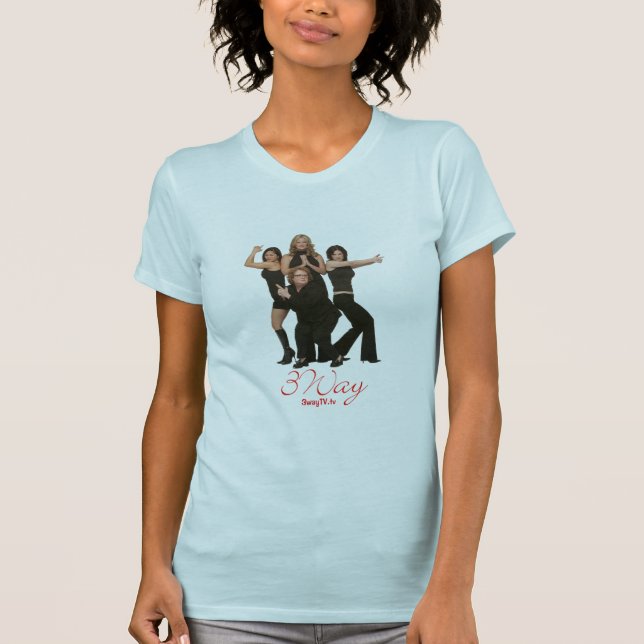 der T - Shirt der Frauen 3Way (Vorderseite)
