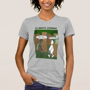 Der T - Shirt der Frauen im Klimawandel