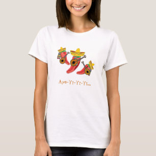 Der T - Shirt der Frauen, Mariachi versehen,