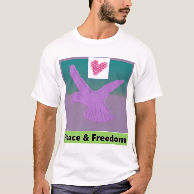 Der T - Shirt der Friedens-u. (Vorderseite)