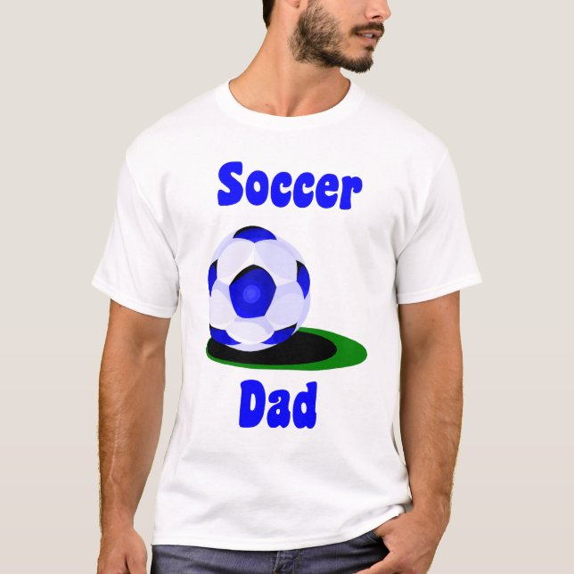 Der T - Shirt der Fußball-Vater-Männer (Vorderseite)