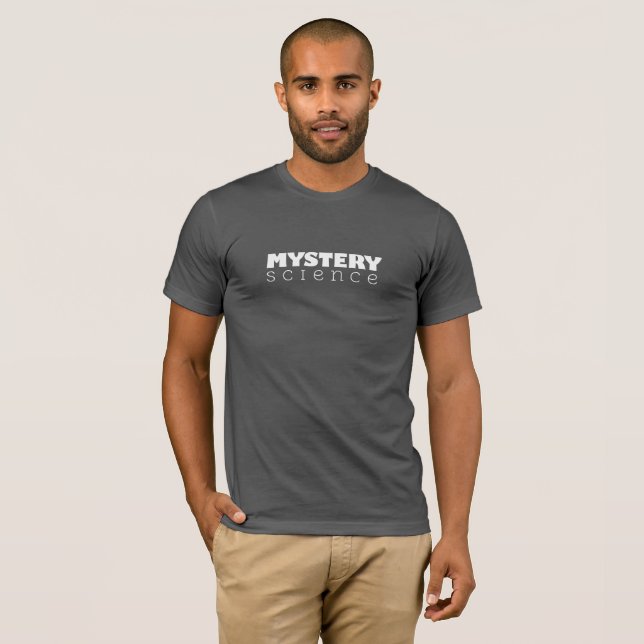Der T - Shirt der Geheimnis-Wissenschafts-Männer (Vorne ganz)