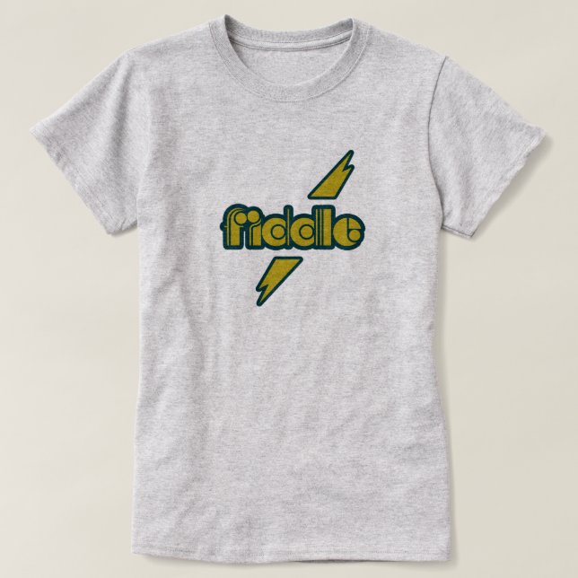 Der T - Shirt der Geigen-Power-Frauen (Design vorne)