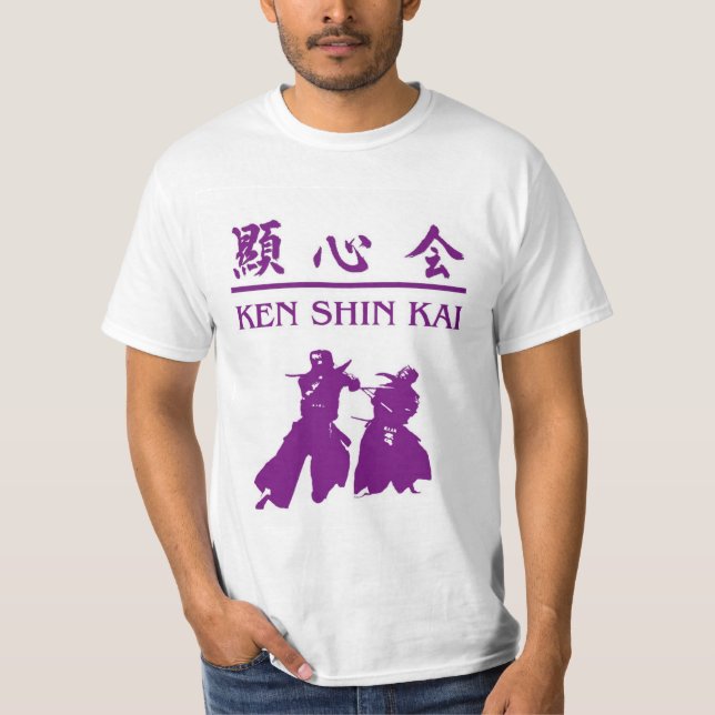 Der T - Shirt der grundlegenden Männer Kenshinkai (Vorderseite)
