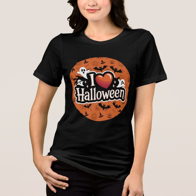 Der T - Shirt der Halloween-Frauen (Vorderseite)