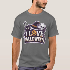 Der T - Shirt der Halloween-Liebe