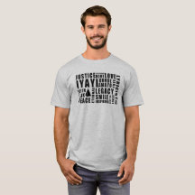 Der T - Shirt der Iyayi Gerechtigkeits-Männer