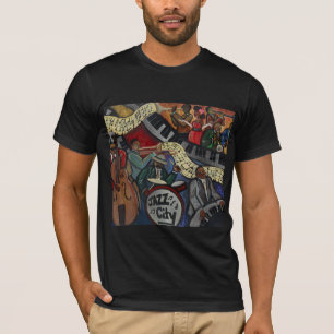 Der T - Shirt "der Jazz-Stadt-" Männer
