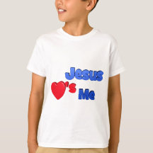 Der T - Shirt der Jesus-Liebe-ich Kinder