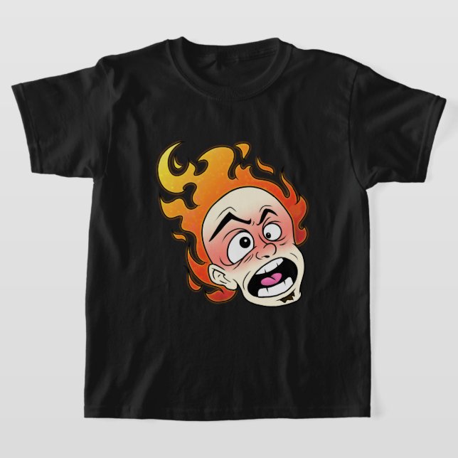 Der T - Shirt der Kids in der Grundschule für Feue (Ablage )