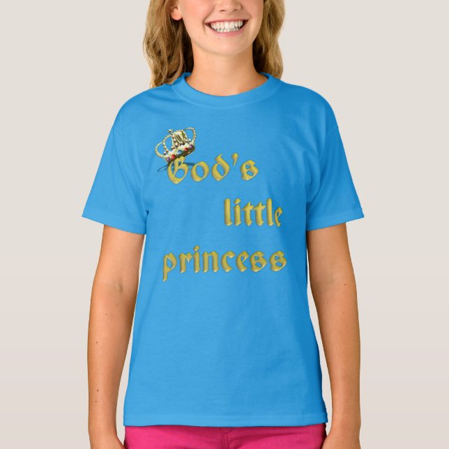 Der T - Shirt der kleinen Prinzessinnen (Vorderseite)