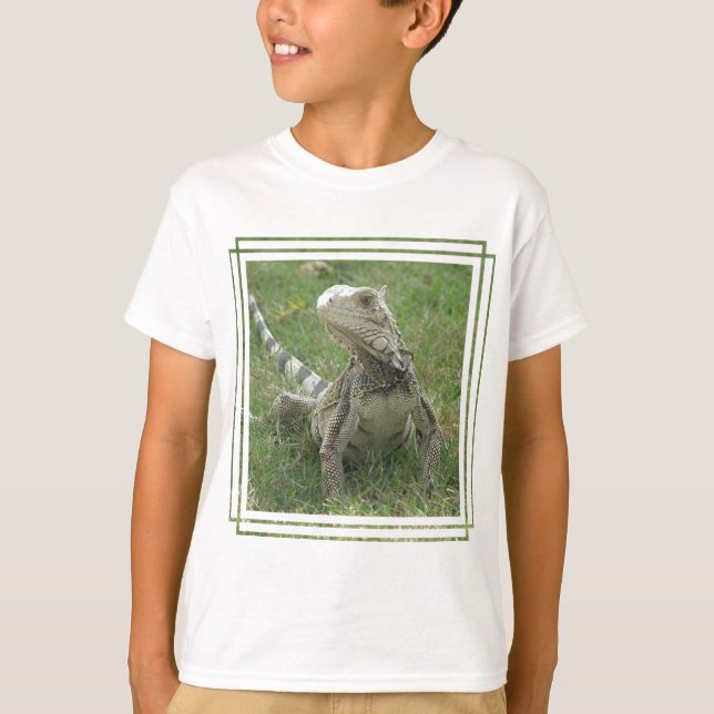 Der T - Shirt der Leguan-Kinder (Vorderseite)