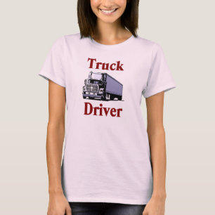 Der T - Shirt der LKW-Fahrer-Frauen
