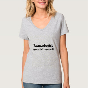 Der T - Shirt der lustigen Rum.ologist