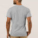 Der T - Shirt der Männer (ich denke, deshalb Blog (Rückseite)