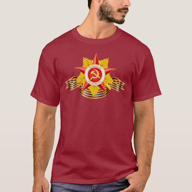 Der T - Shirt der Männer im Großen Vaterländischen (Vorderseite)