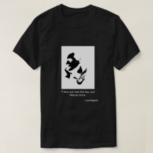 Der T - Shirt der Männer - Lord Byron, Poesie