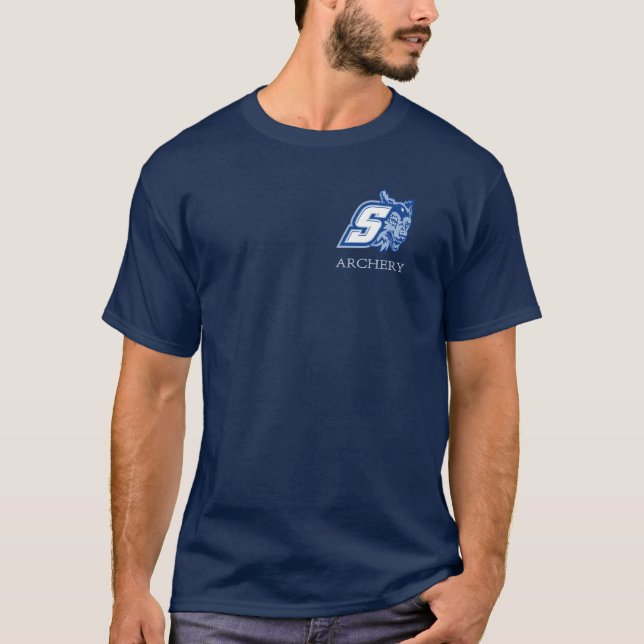 Der T - Shirt der Männer, SSU Bogenschießen (Vorderseite)