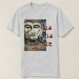 Der T - Shirt der Namaste Zen-Buddha-Kunst-Männer