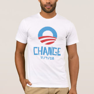 Der T - Shirt der Obama-Änderungs-Licht-Männer