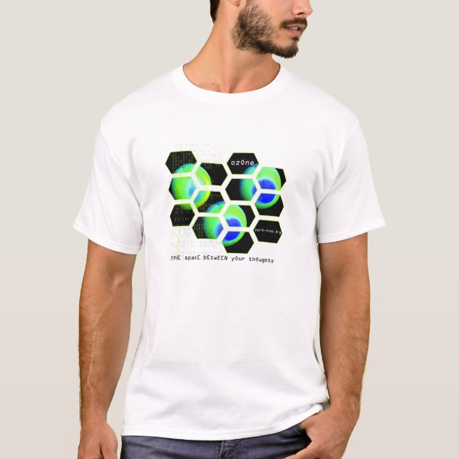 der T - Shirt der Ozon-Männer (Vorderseite)