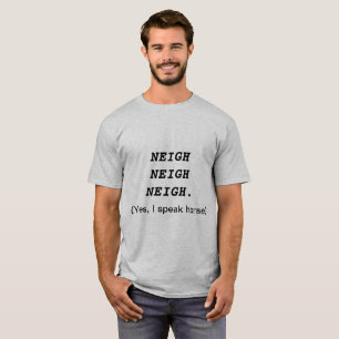 Der T - Shirt der PferdeSpaß-Männer