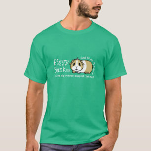 Der T - Shirt der Piggy Bank-BRITISCHEN Männer