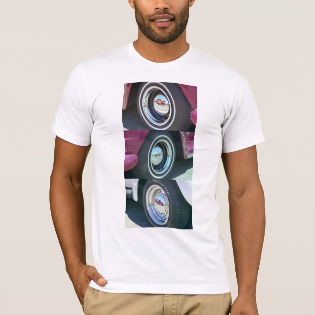 Der T - Shirt der reflektierenden Mond-Männer (Vorderseite)