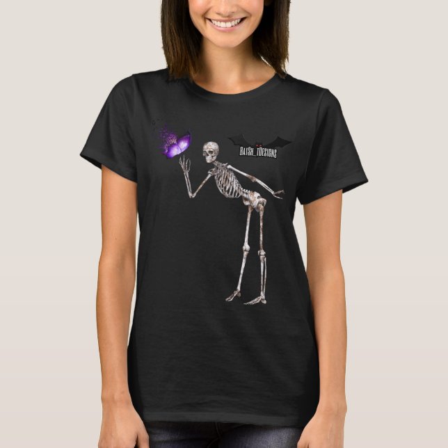 Der T - Shirt der Schmetterlings-Streuungs-Frauen (Vorderseite)