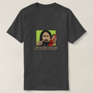 Der T - Shirt der Schuhe des Papstes