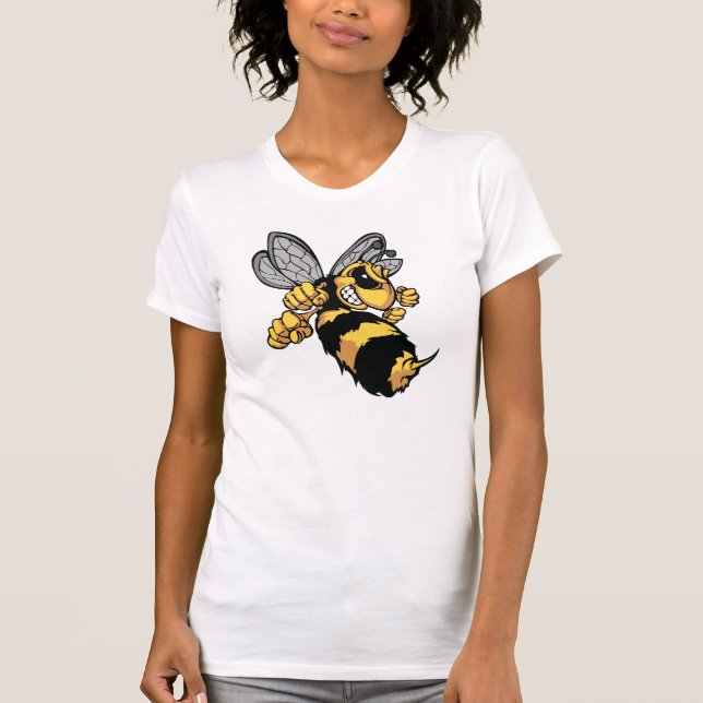 Der T - Shirt der sehr verärgerten Bienen-Frauen (Vorderseite)