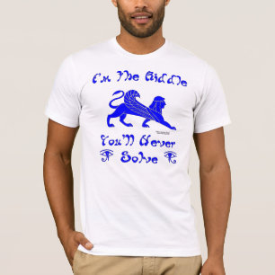 Der T - Shirt der Sphinx-Rätsel-Männer