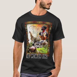 Der T - Shirt der weiblichen Königin