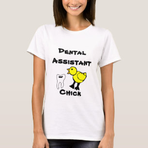 Der T - Shirt der Zahnarzthelfer-Küken-Frau