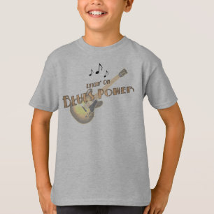 Der T - Shirt des Blues-Power-Kindes