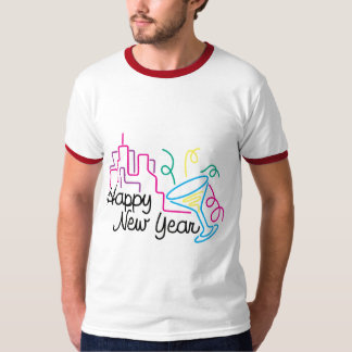 Der T - Shirt des glückliches neues Jahr-T -