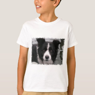 Der T - Shirt des Grenzcollie-Kindes