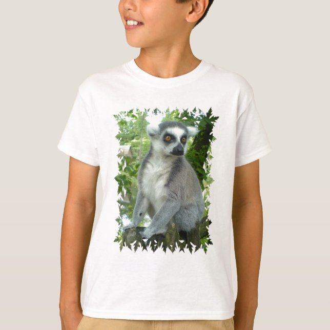 Der T - Shirt des Madagaskarlemur-Kindes (Vorderseite)